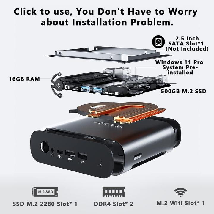 Produktbild Aerofara Tank56 Mini-PC