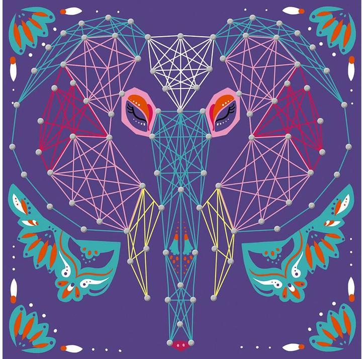 Actual product image Janod Thread Pictures Animals