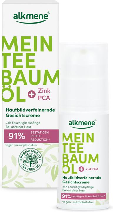 Actual product image Alkmene Skin Refining Face Cream (50 ml, 24h cream, Up to SPF 10)