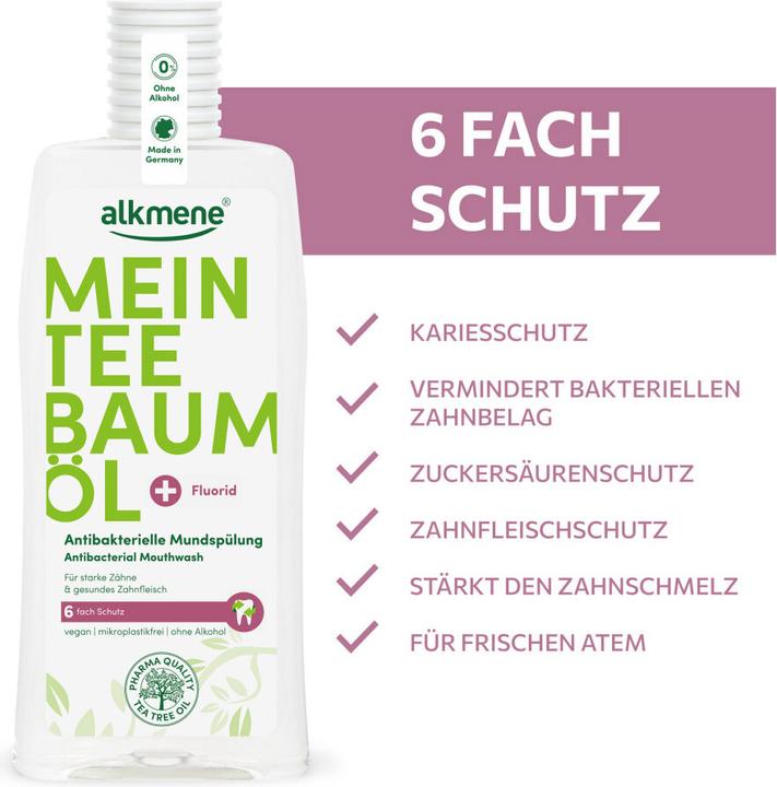 Image du produit Alkmene Antibactérien (500 ml, Bains de bouche)