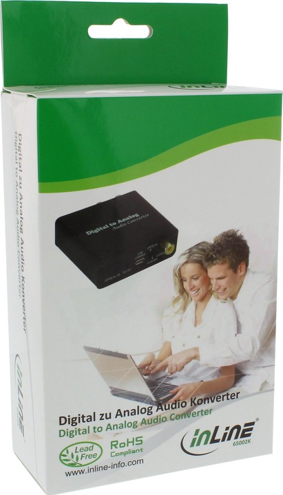 Produktbild InLine Audio DA-Wandler (Audio Switch)