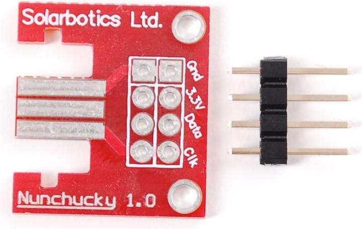 Immagine prodotto Solarbotics Nunchucky (adattatore breakout per Nunchuck Wii) (Sterzatura)