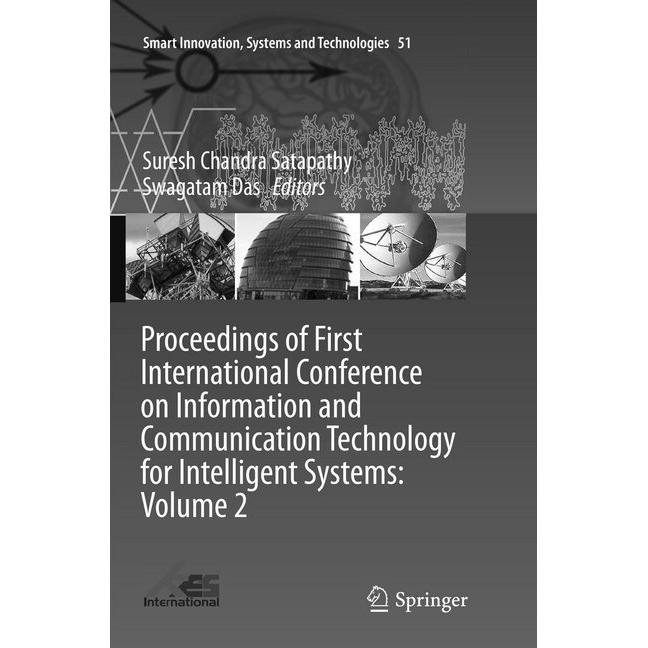 Proceedings of First International Conference on Information and Communication Technology for Intell, Fachbücher