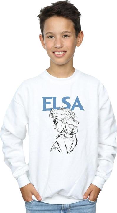 Immagine prodotto Disney Frozen Elsa Profile Sketch Felpa Ragazzi (140, 146)