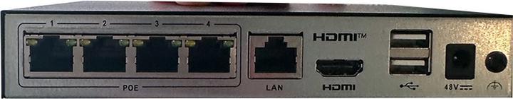 Actual product image Hikvision DS-E04NI-Q1/4P(SSD 1T) NVR 4 channel SSD 1TB (Network Video Recorder (NVR))