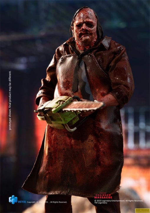 Produktbild Hiya Toys Texas Chainsaw Massacre figurine 1/12 Exquisite Super Series Texas Chainsaw Massacre 2022 Leatherfac