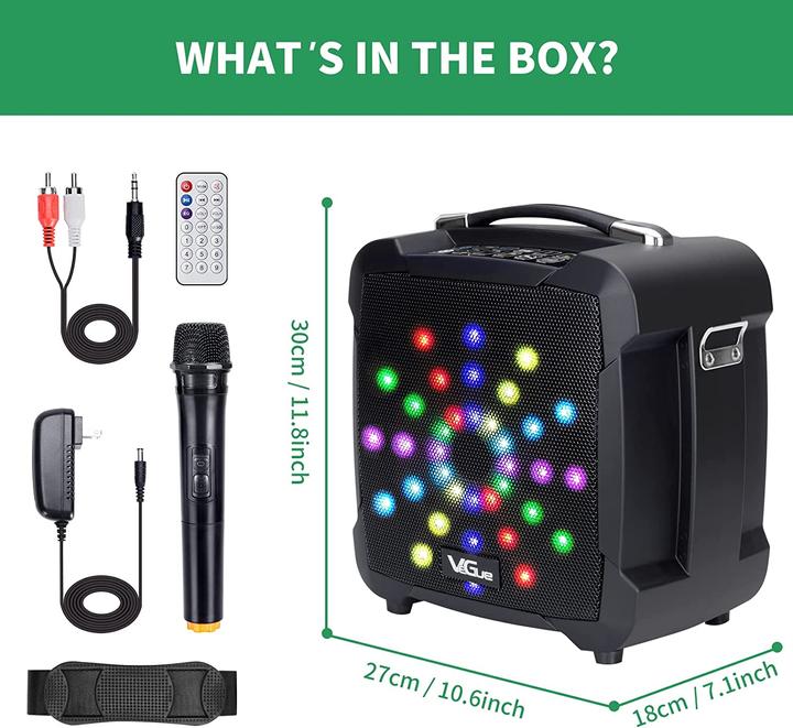 Produktbild VeGue Karaoke Maschine
