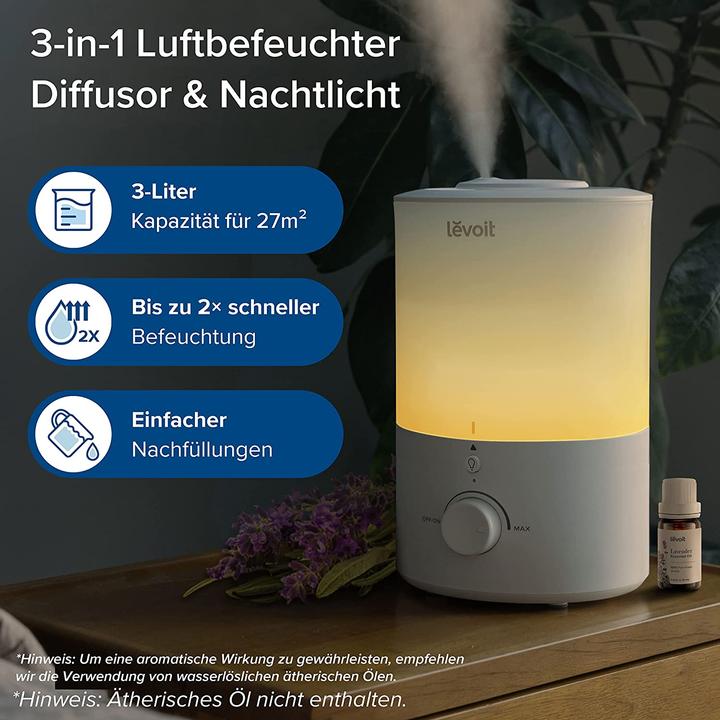 Produktbild Levoit Luftbefeuchter (27 m²)