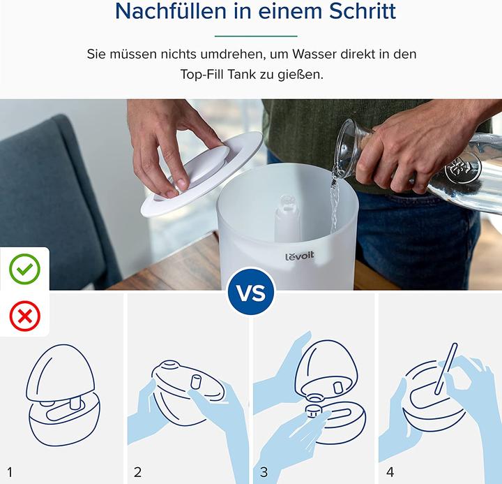 Produktbild Levoit Luftbefeuchter (27 m²)