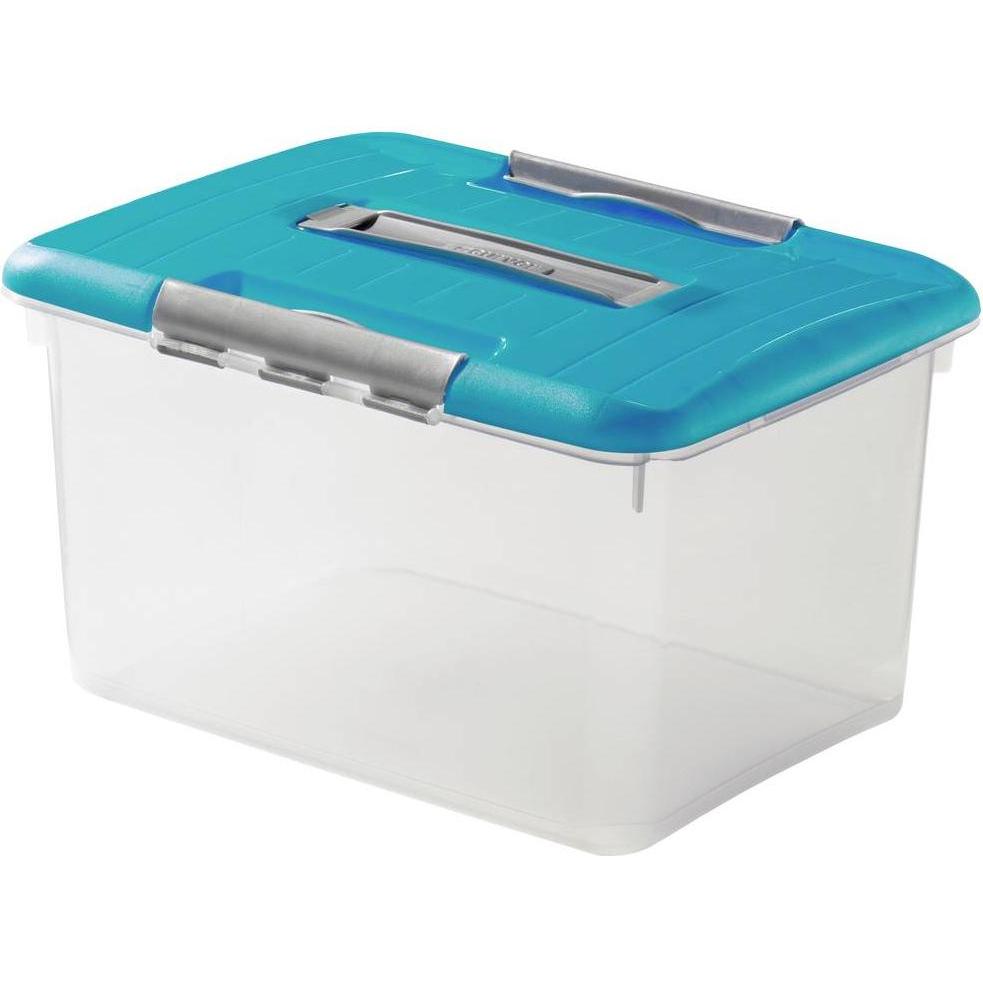 Curver, Aufbewahrungsbox, OPTIMA Box mit Tragegriff, - Sonderedition Classics 75Jahre (30 l)