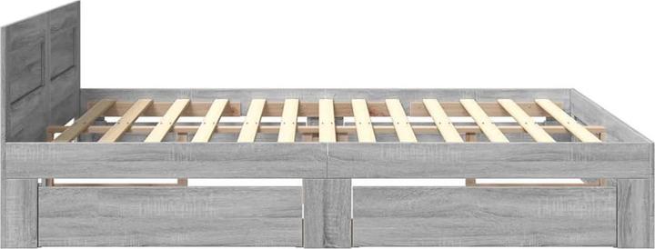 Image du produit vidaXL Bettgestell mit Kopfteil (180 x 200 cm)