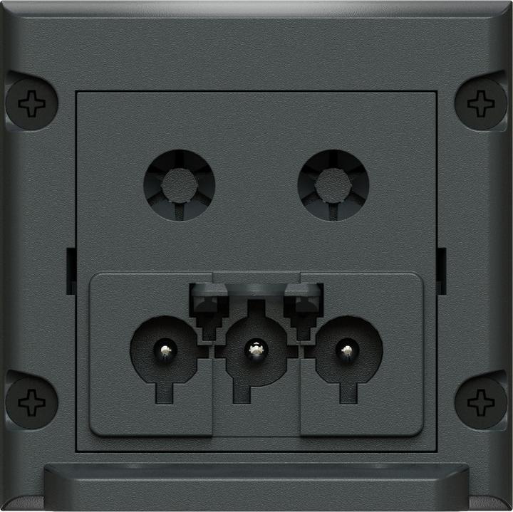 Image du produit IB Connect CUBO bloc de prises noir 3x type 13 (3x, Type 13)