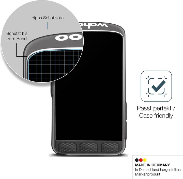 Actual product image Dipos Anti-Shock Screen Protector Matte