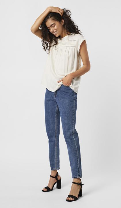 Immagine prodotto Vero Moda Top in pizzo con maniche corte (L)