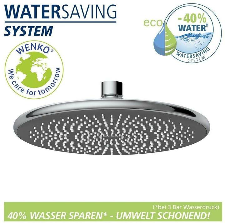 Actual product image Wenko Regendusche (1 Beam type, 8 l/min)