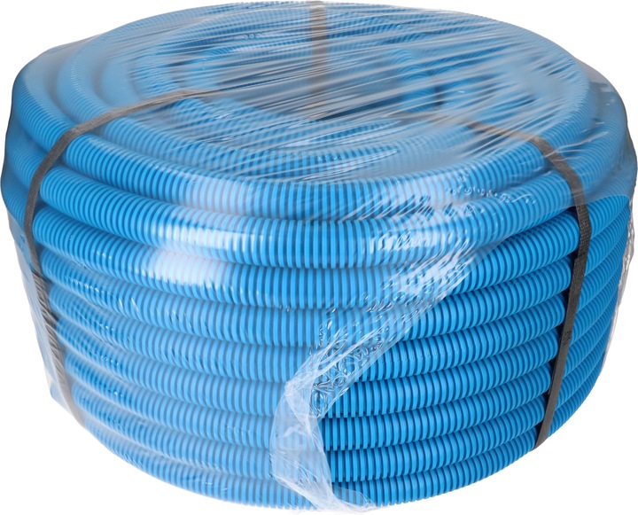 Actual product image Max Hauri Electric corrugated conduit M25 L=50m blue (5000 cm)