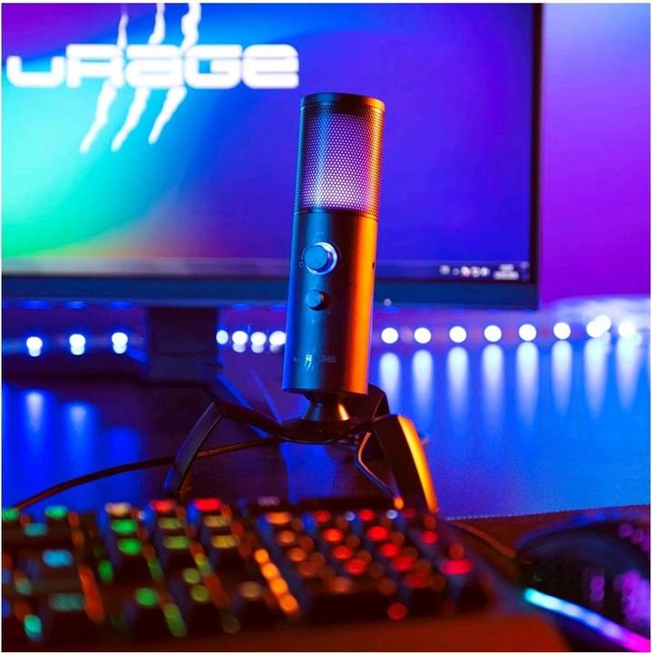 Actual product image Urage Microphone Microphone "Stream 750 HD Illuminated"