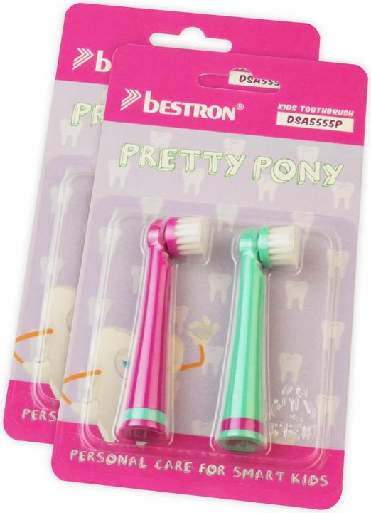 Produktbild Bestron Ersatzzahnbuerste 2er für DSA3500P (2 x)