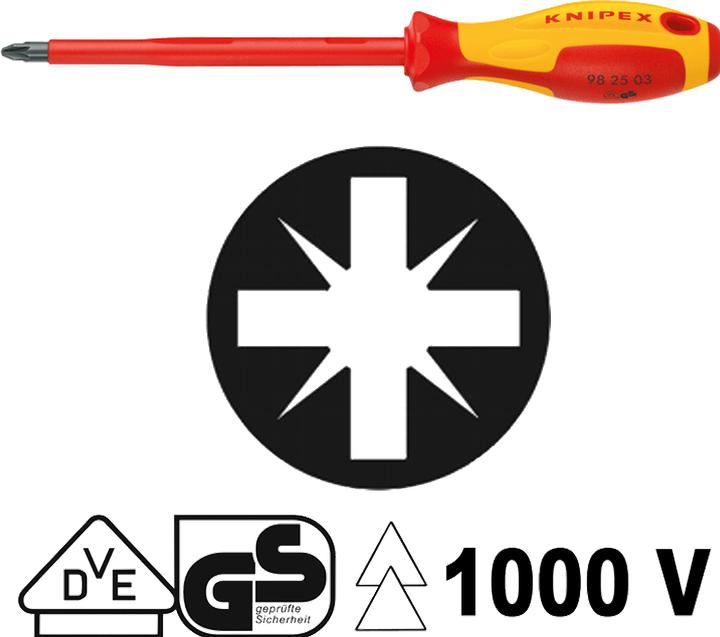 Image du produit Knipex Tournevis (Cruciforme PZ)