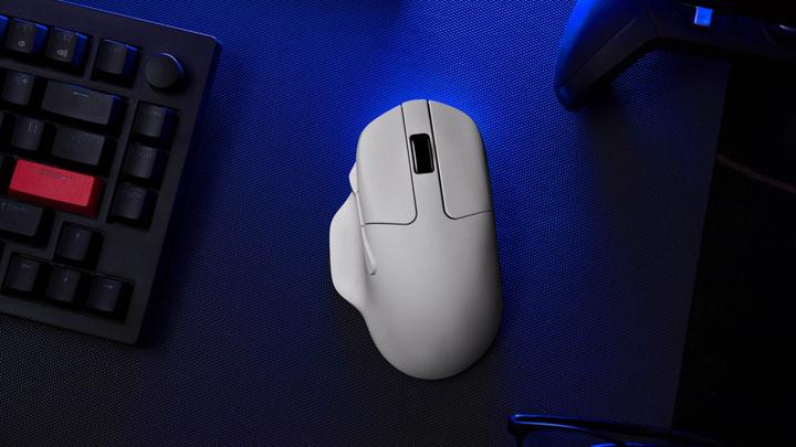 Produktbild Keychron M7 1K Wireless Gaming Maus, weiss (Kabelgebunden, Kabellos)