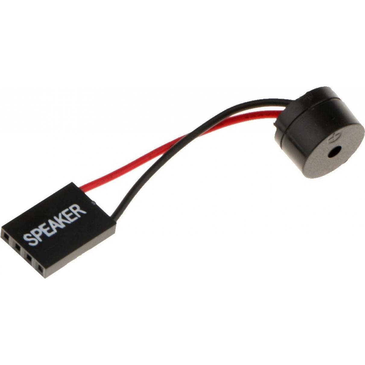 PowerGuard PC Mainboard Speaker Kabel mit Beep Lautsprecher, Interne Kabel (PC)