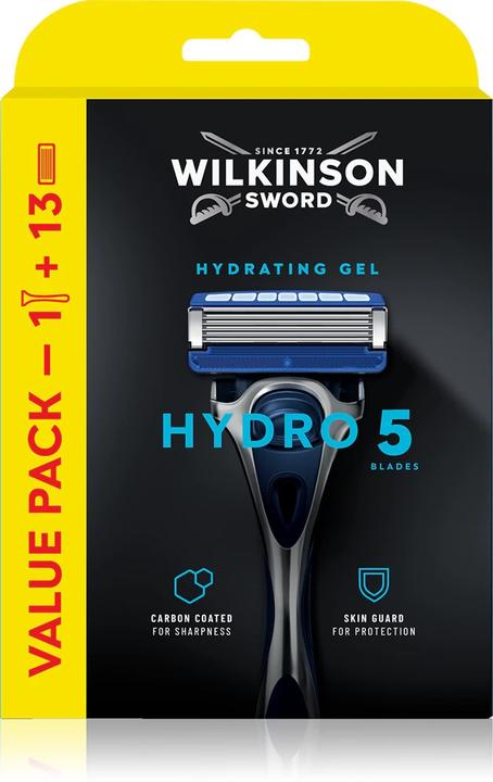 Immagine prodotto Wilkinson Hydro 5 Hautschutzrasierer + 13 Köpfe