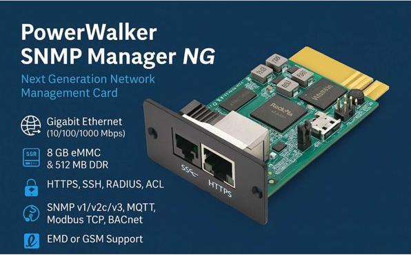 Produktbild Powerwalker SNMP Manager NG