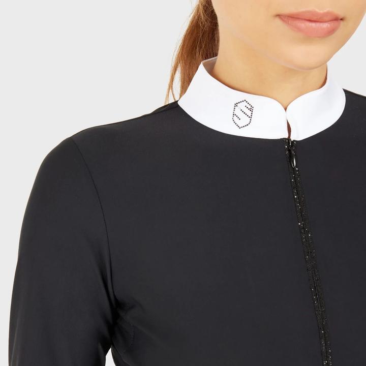 Produktbild Samshield turnierpolo mit langen ärmeln amhield aloïe (S)