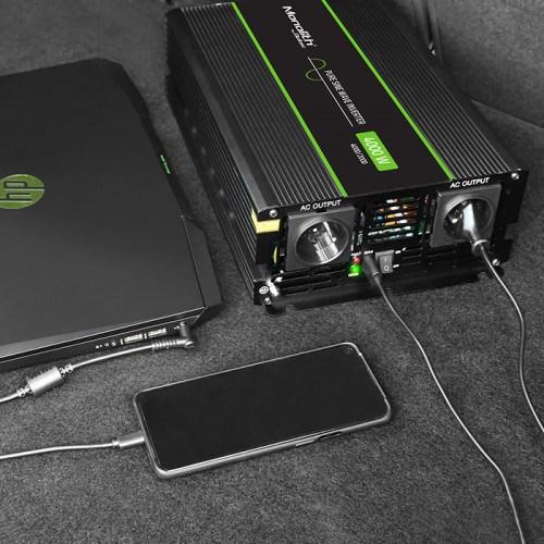 Produktbild Qoltec 51939 Pure Sine Wave Inverter