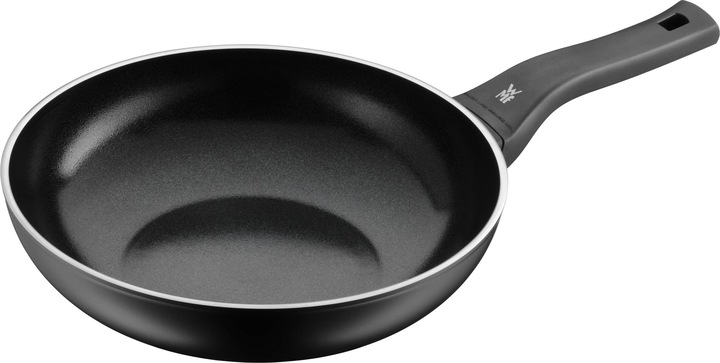 Produktbild WMF Wokpfanne CeraDur PLUS Schwarz (28 cm, Wok Pfanne, Aluminiumguss)