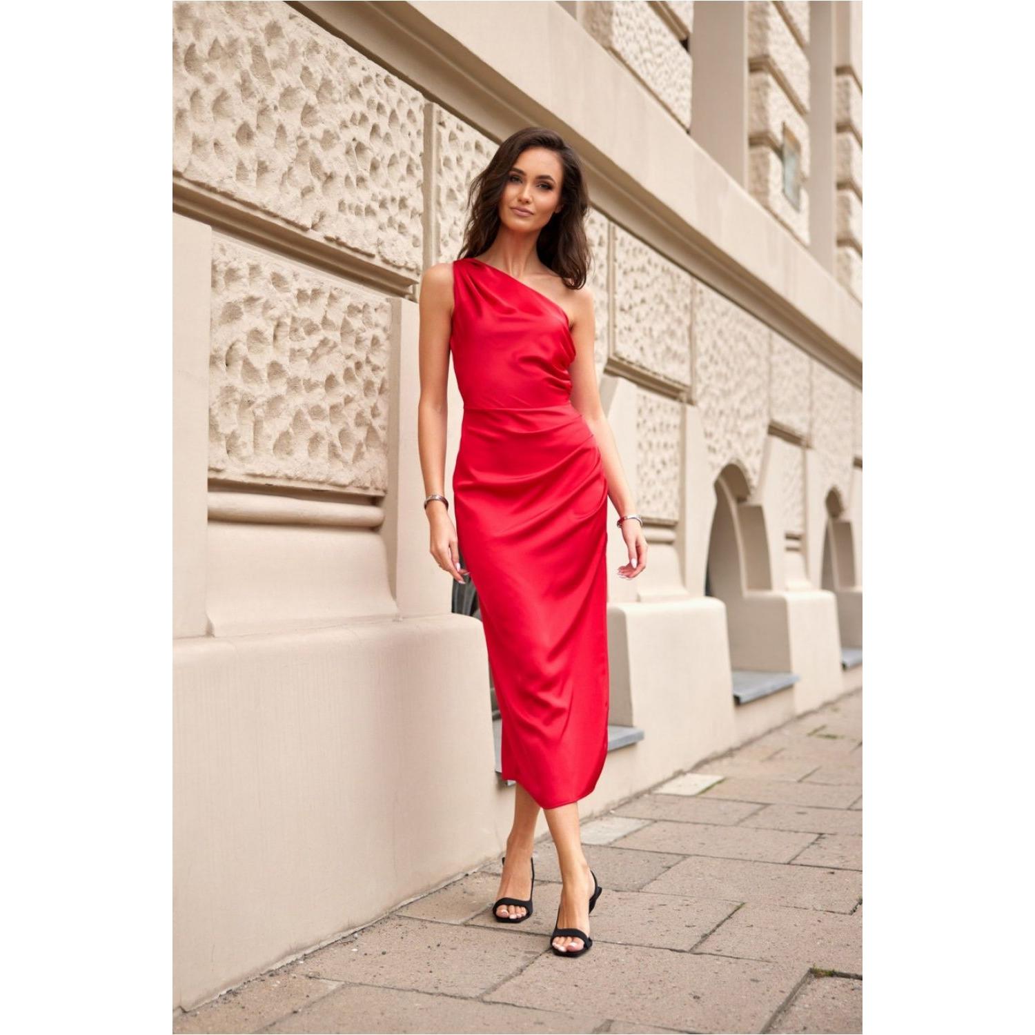 Roco Fashion, Damen, Kleider, Abendkleid model, Rot, (38)