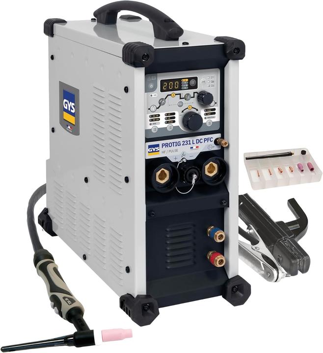 GYS PROTIG 231L DC PFC with accessories