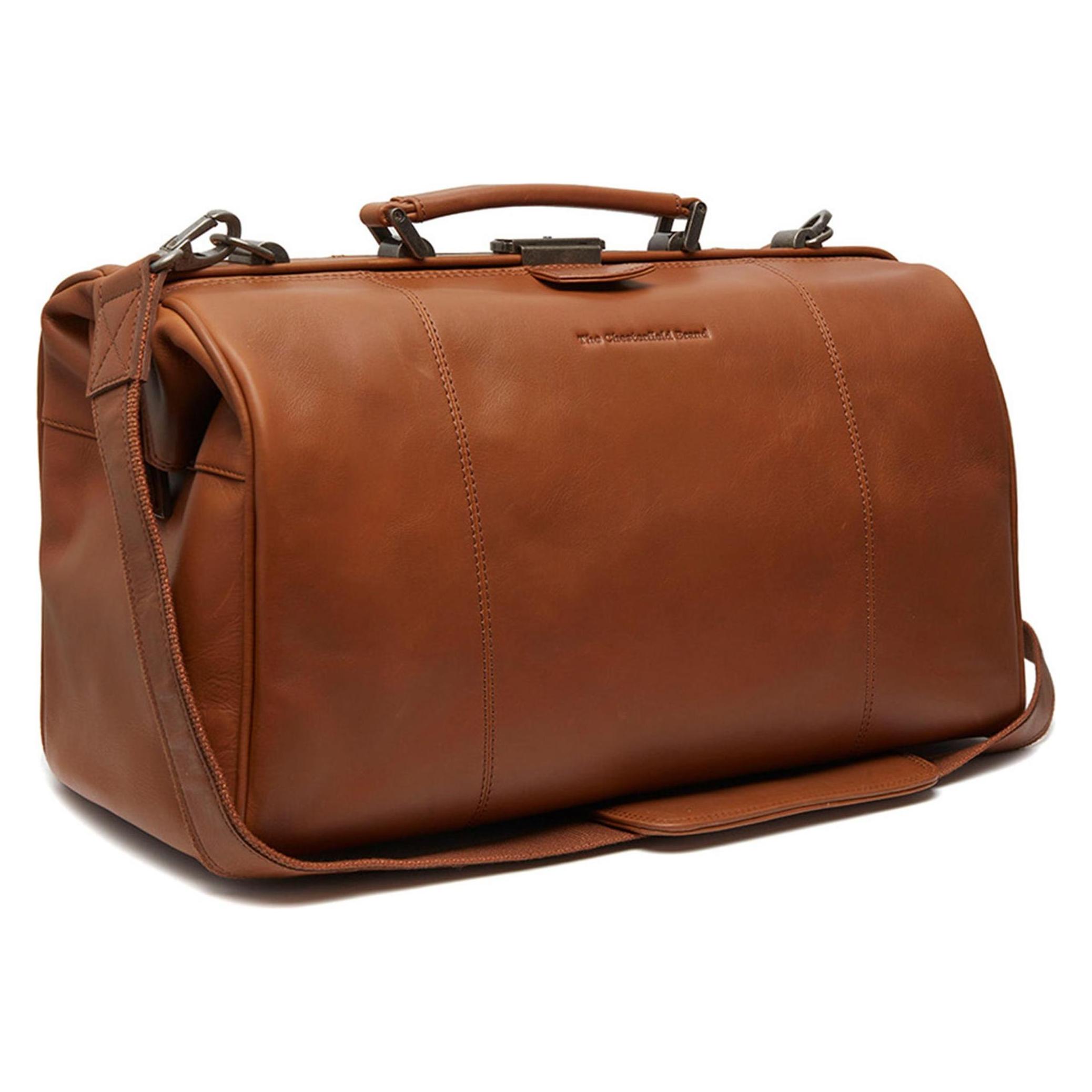 The Chesterfield Brand, Herren, Tasche, Chesterfield Brand Leren Weekendtas Cognac Texel, Braun, (21 l)