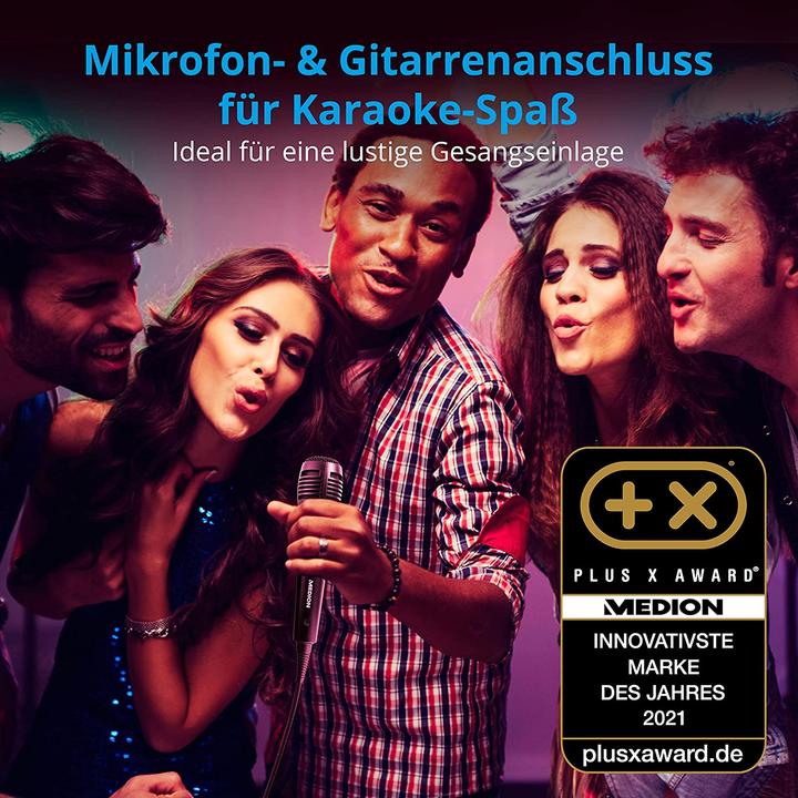 Actual product image Medion X64060 Party Sound System (Electrical connection)