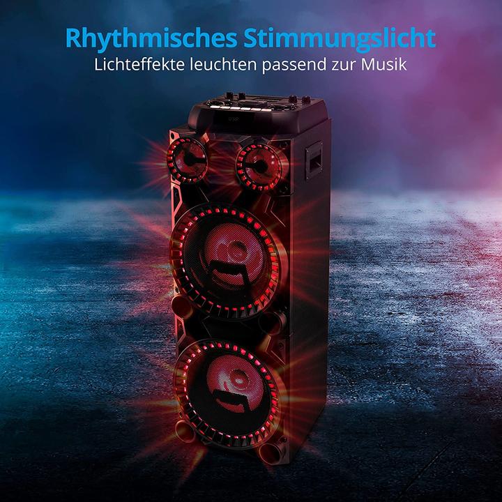 Actual product image Medion X64060 Party Sound System (Electrical connection)