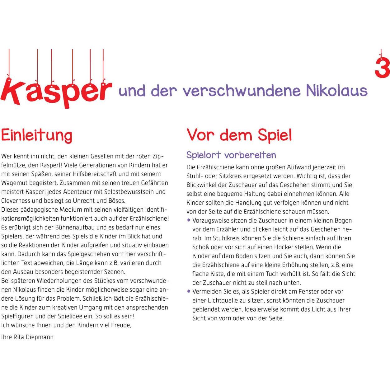 Thumbnail - Kasper und der verschwundene Nikolaus, Fachbücher von Anja Goossens, Rita Diepmann