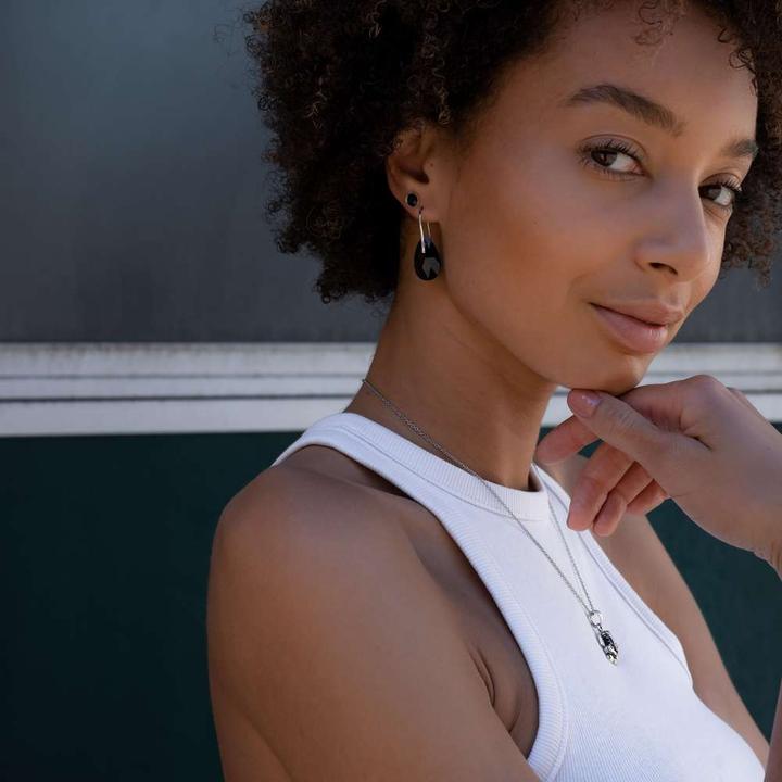 Immagine prodotto Bijouteria Orecchini (Argento 925, Vetro (di orologio))