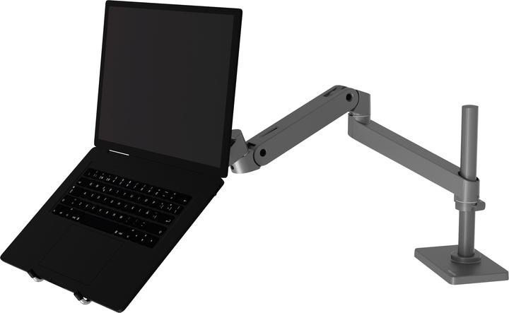 Produktbild Ergotron LX PRO ARM SINGLE DISPLAY TALL POLE darkgrey (Tisch, 34.02", 10 kg)