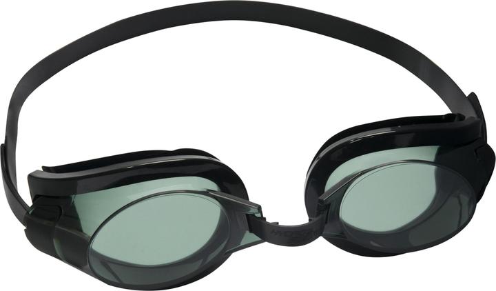 Actual product image Bestway Hydro-Swim Focus Goggle Set, Unisex, Assorted colours, Black, Transparent, Black, Youth, 7 y