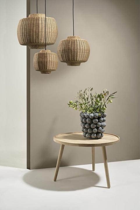 Produktbild F&R Pendel Vilna 40x35 cm Naturrattan (E27)