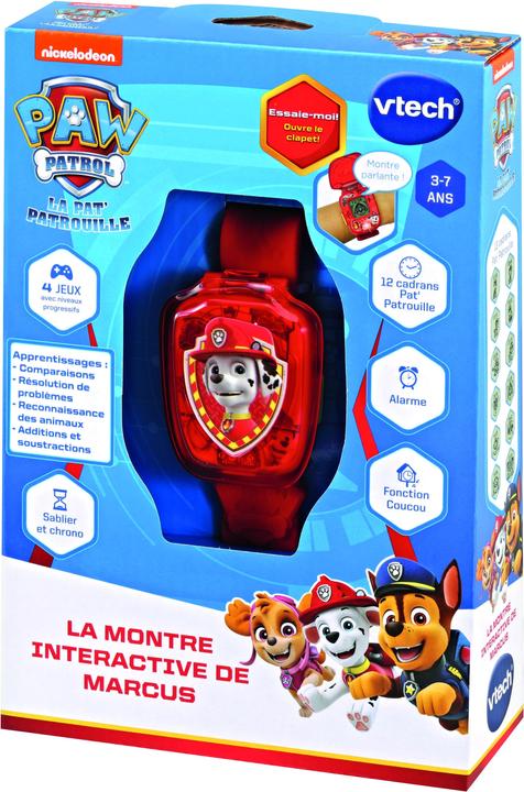 Image du produit VTech Pat Patrouille- La montre interactive de Marcus (Français, 3 - 7 Années)