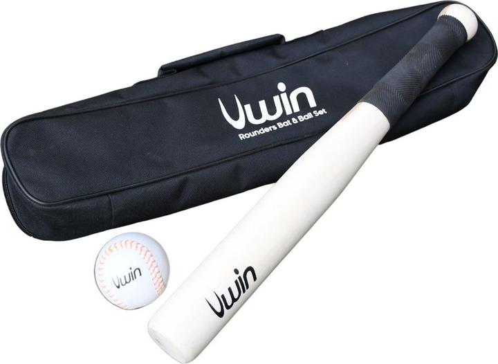Actual product image Uwin Cricket bat and ball
