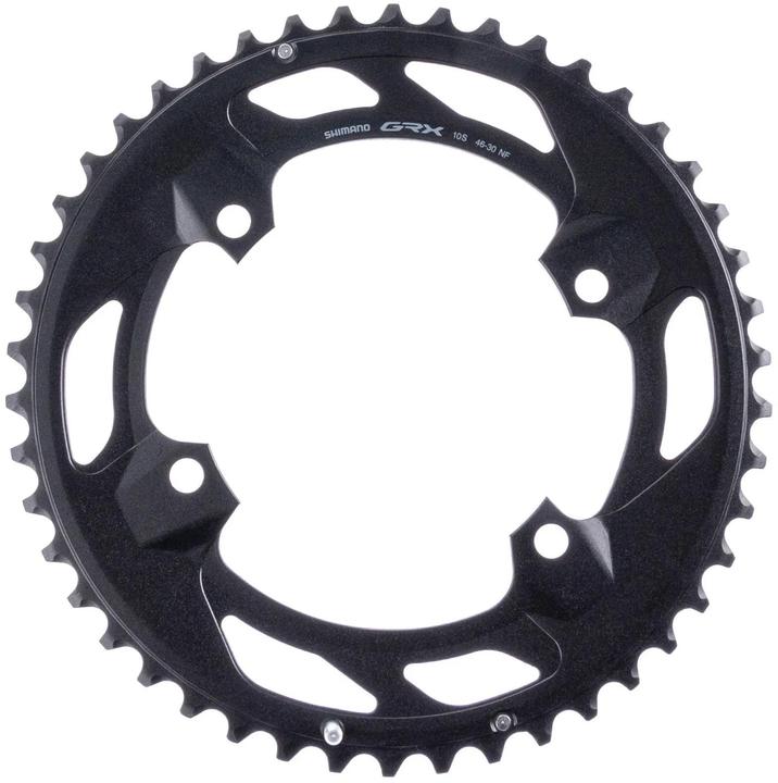 Actual product image Shimano Chainring FC-RX600-10 46 teeth NF Blister (46)