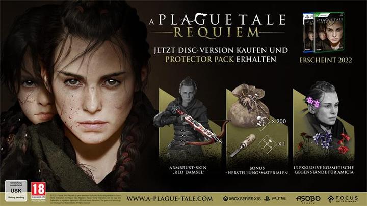 Immagine prodotto Focus Home Interactive Un racconto di peste: Requiem (XSRX) (Xbox Series X, DE)