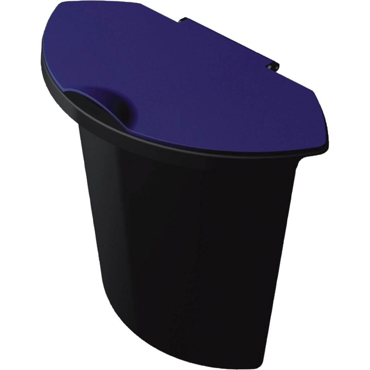 Helit Abfalleinsatz Verwendung für Produkt: Papierkörbe H 61 Masse: 31,6 x 31,2 x 16,4 cm (B x H x T), Abfalleimer, Blau...