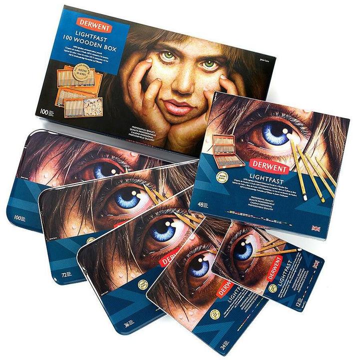 Produktbild Derwent Lighfast Buntstifte-Geschenkset (48x)