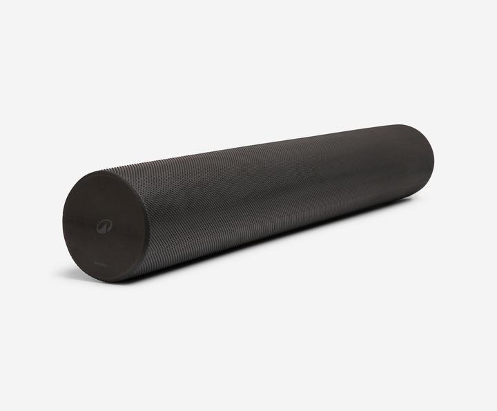 Actual product image Domyos Schaumstoff-Pilatesrolle Länge 90 cm Durchmesser 15 cm Foam Roller schwarz