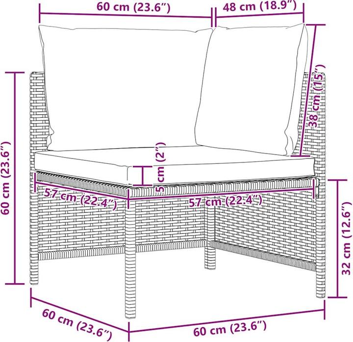 Produktbild vidaXL Lyanna