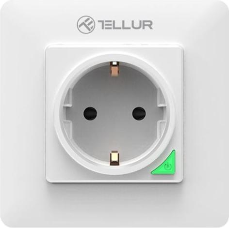 Produktbild Tellur Smart WiFi Wall Plug 3000w, 16A, white