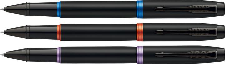 Produktbild Parker Pen Rollerball IM Vibrant Rings F (Schwarz / Orange, 1 x)